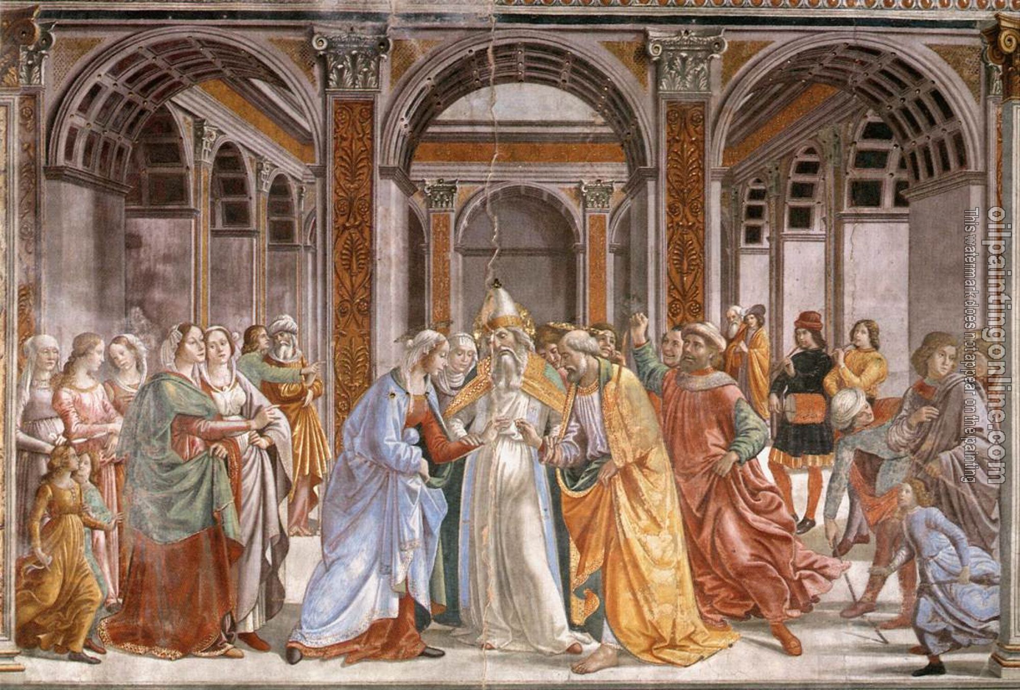 Ghirlandaio, Domenico - Marriage of Mary